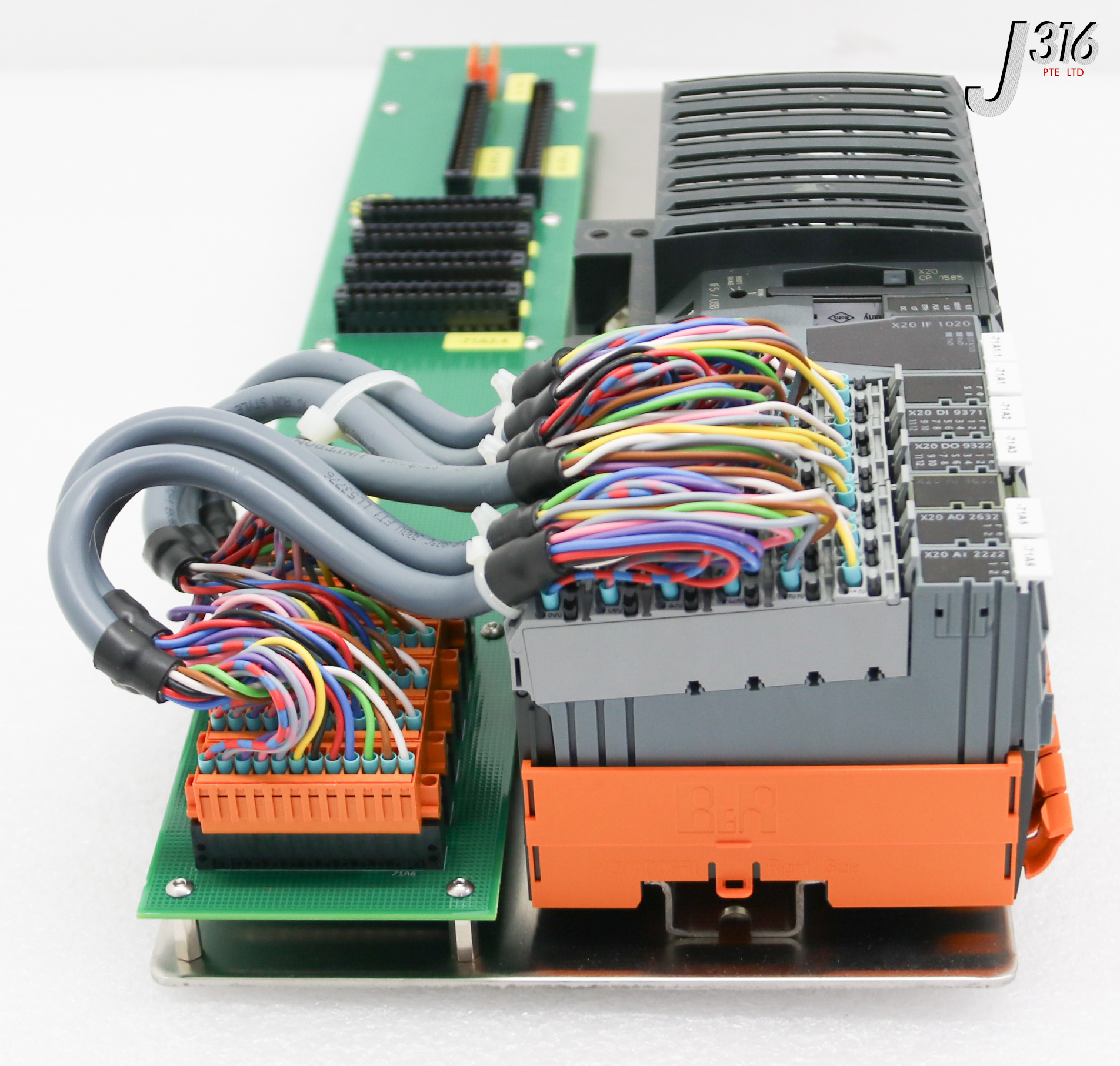 3個セット 36636 ASML PCB ASSY, ACC MK4 PLC W/ CONTROLLER MODULE X20 CP 1585